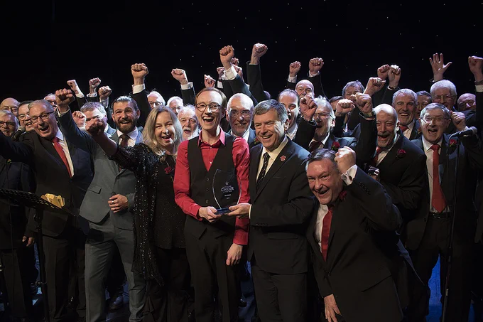 Rossendale Male Voice Choir winning