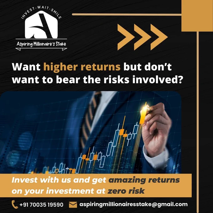 image showing the benefits of investing with Aspiring Millionaires Stake