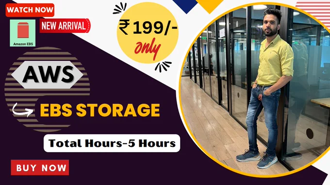 Purchase AWS EBS Storage Course Separately |Price- 199 Rs/- Only| By Technical Cloud Knowledge
Watch Full Video!
Click the link below-https://youtu.be/KedTjSwqacM

#technicalcloudknowledge #aws #amazonwebservices #awscourse #awsfullcoursetraining #awstutorialforbeginners #awstraining #awstutorial #awsebs #ebs #ebsstorgae #awsebsstorage #elasticblockstorage #storage #cheapest