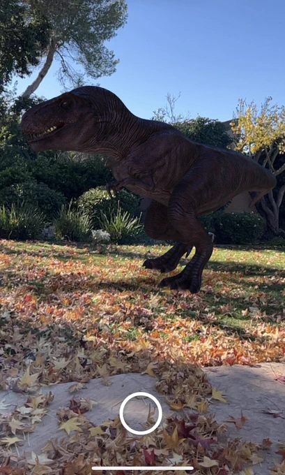 T-Rex in the backyard!
