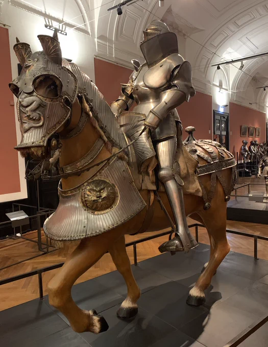 Imperial Armory Hofburg Palace - jousting armor