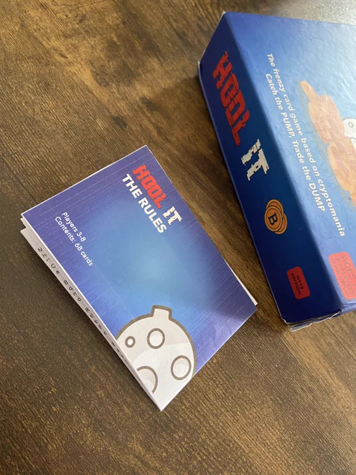 Game box and instructions prototype