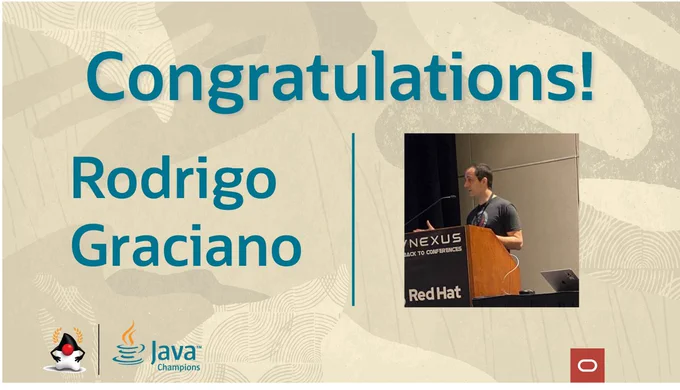 New Java Champion Rodrigo Graciano!