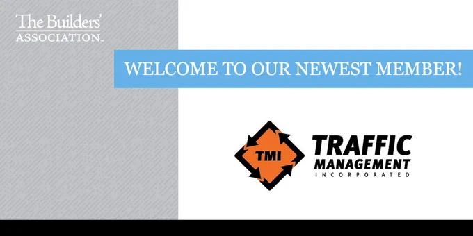 Infographic welcoming new member and image of company logo