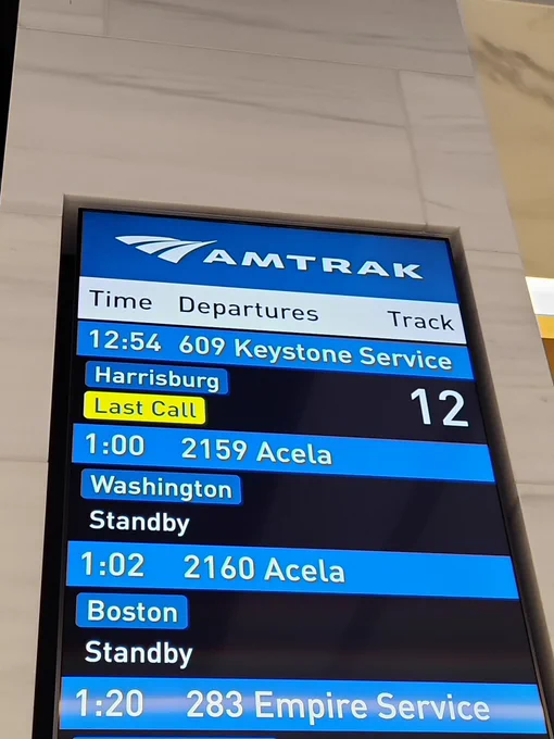 Train Station display 