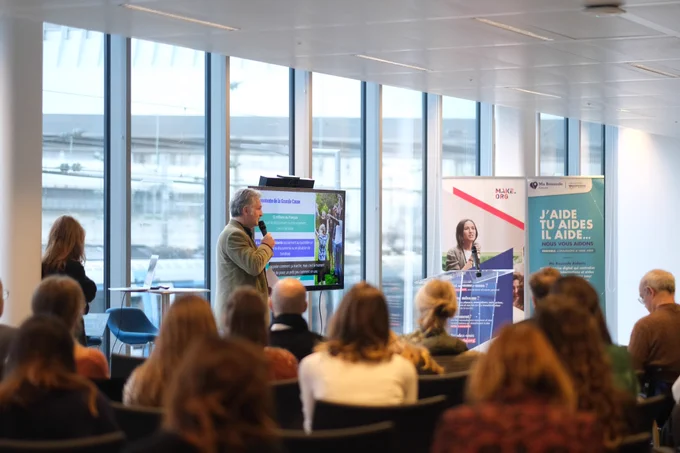 💡@Make_org et @Make_org Foundation clôturent aujourd'hui, avec les partenaires, la Grande Cause #ActionHandicap, dans les locaux de @BoussoleAidants à Paris, en présence de @gdarrieussecq, Ministre déléguée chargée des Personnes handicapées.