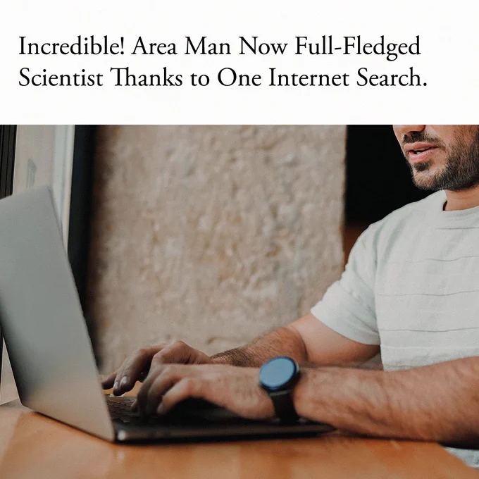 Thank goodness for real scientists. 