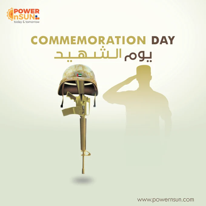 uae commemoration day, CommemorationDay, powernsun, uae