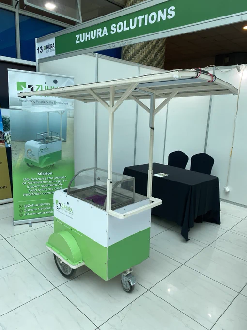 Accelerating access to affordable and nutritious food using solar-powered street food vending cart - The #HalisiTrolley.