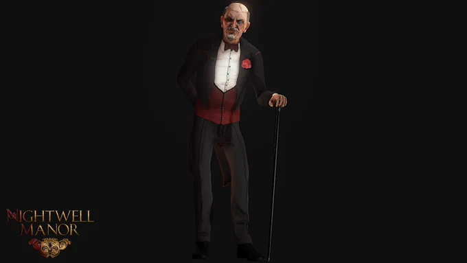 The Butler in the game Nightwell Manor. Mr. Nightwells right hand man. 