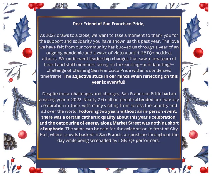 End Of Year Donations