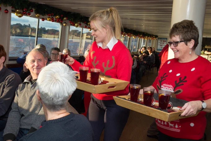 Enjoy festive cruises around the coast