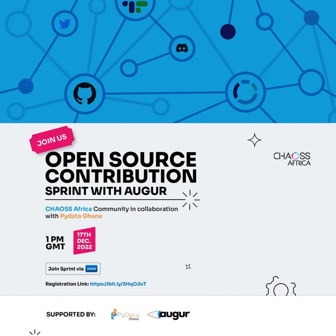 Open source contribution sprint with Augur