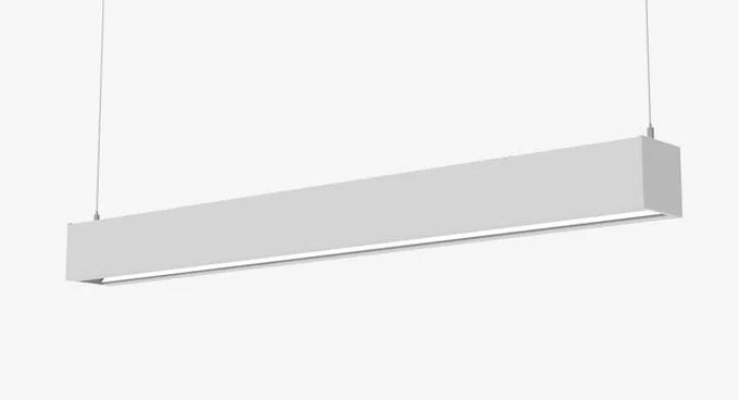"The simplicity of the Mega’s interior and exterior design and function allow for the luminaire to fit perfectly in any office environment, library, classroom or healthcare facility. Carefully constructed interior curved reflector allows the light beam to bounce creating a smooth, consistent glow with wide Bat-wing distribution, all the while completely concealing the LED array for excellent glare-free brightness control."