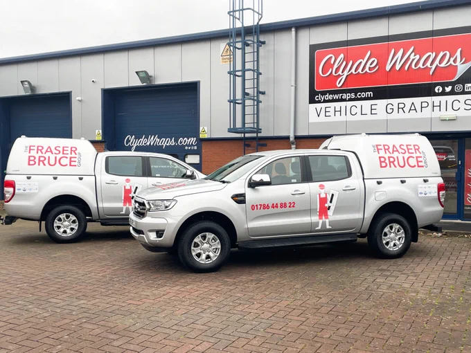 Fraser Bruce Group Ford Ranger Pickup Truck Livery by @clydewraps