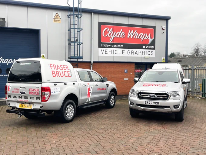 Fraser Bruce Group Ford Ranger Pickup Truck Livery by @clydewraps