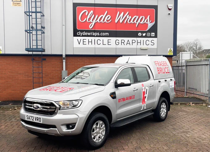 Fraser Bruce Group Ford Ranger Pickup Truck Livery by @clydewraps