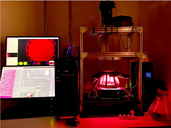 BAFFLE, low cost and open source opto-mechanical device