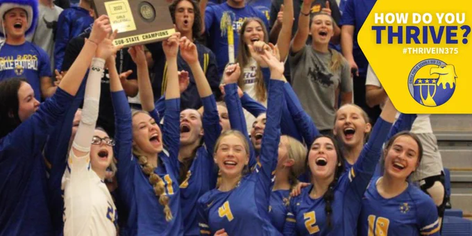 2022 VOLLEYBALL TEAM & COACHING STAFF RECOGNIZED AT BOARD OF EDUCATION MEETING