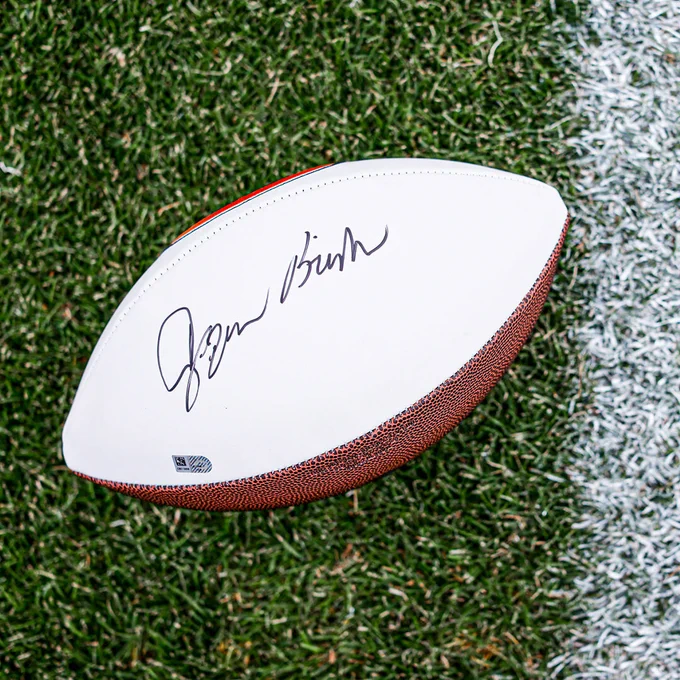 Jaquan Brisker signed football