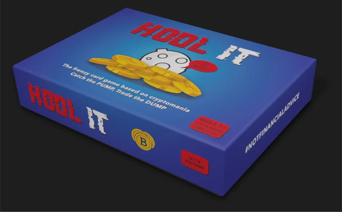 A copy of Hodl It game box