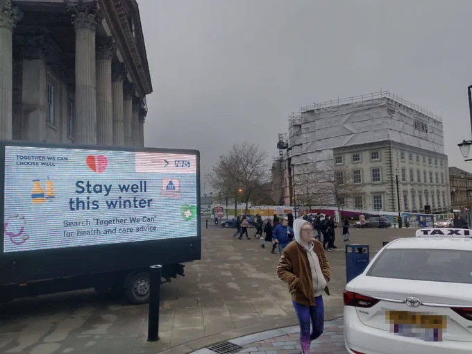 ‘Together We Can’ winter campaign iVan in Kirkless
