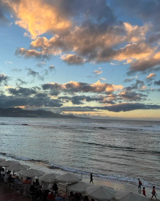 Playa de Las Canteras.