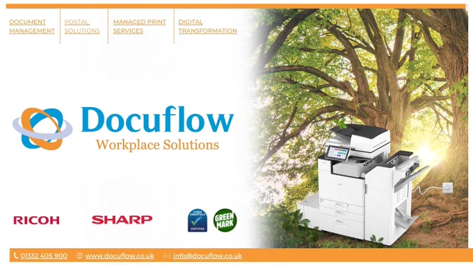 DocuFlow. Providing print, scan and workplace solutions for businesses.