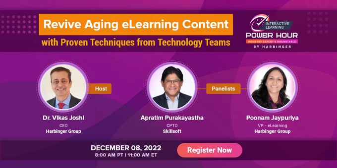 Revive Aging eLearning Content with Proven Techniques from Technology Teams