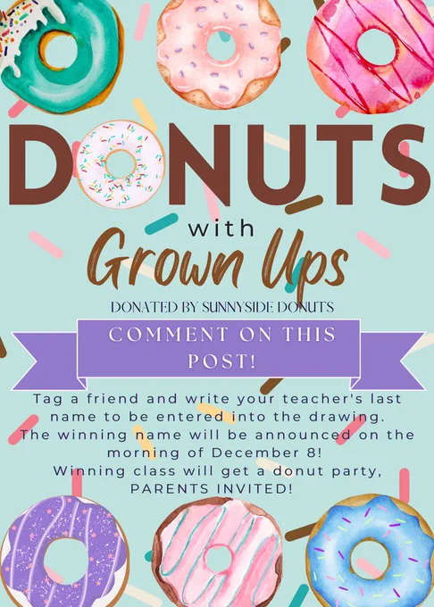 Donuts with grownups