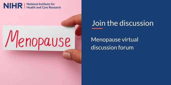 Join the discussion. Menopause virtual discussion forum
