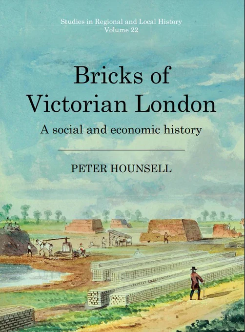 The cover of the Bricks of Victorian London showing a 19th century brick field, more here: https://www.herts.ac.uk/uhpress/books-content/bricks-of-victorian-london