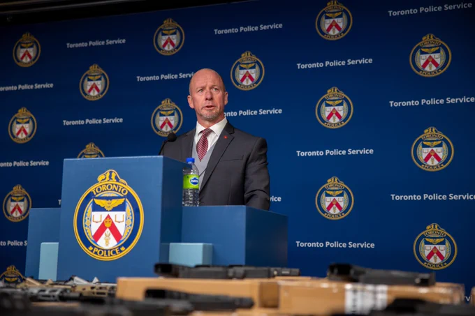 Person at a podium