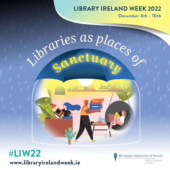 Library Ireland Week is taking place all this week, right up until Saturday, and we have two competitions running for all students to enter. Check out MyHELMS for more details. #LIW22 #LIW #LIW2022 #LibraryIreland #LibraryIrelandWeek #Library #Competition #Win 