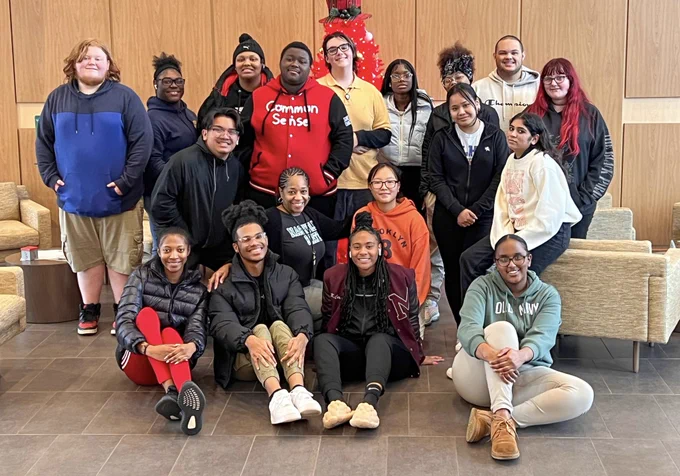The fall semester is coming to a close for these inquisitive and engaged dual enrollment students from Hunters Lane and Maplewood studying psychology at the College's North Davidson campus.