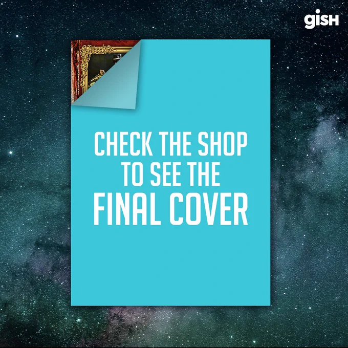 “Check the shop to see the final cover”
