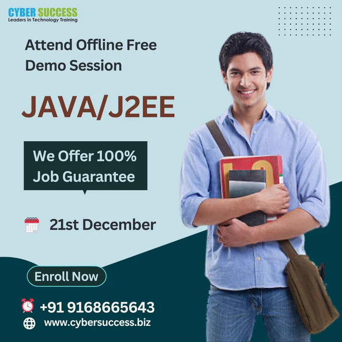 JAVA/J2EE course by cyber success