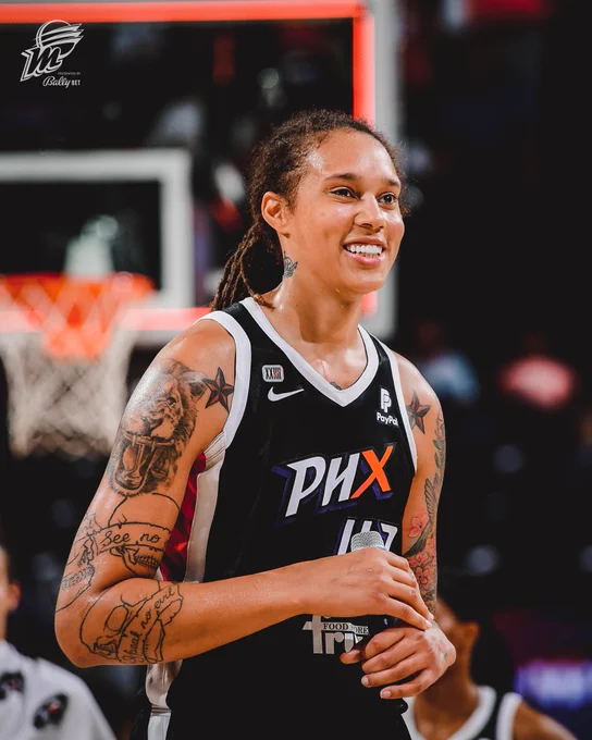 BRITTNEY GRINER IS COMING HOME.