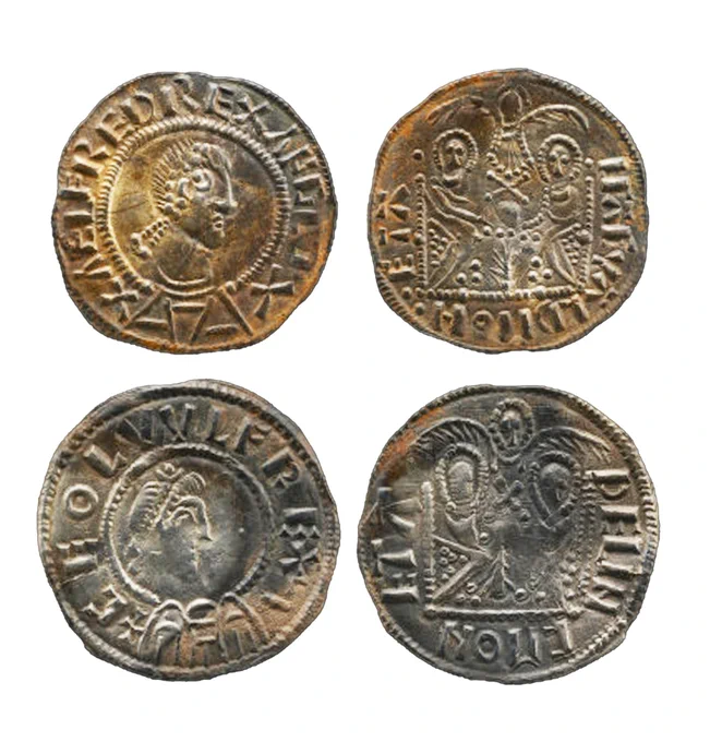 Emperor pennies that are part of the Herefordshire Hoard