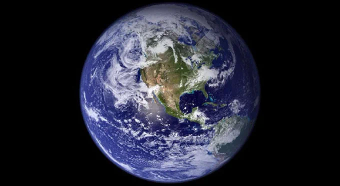 Image of the Earth from outer space