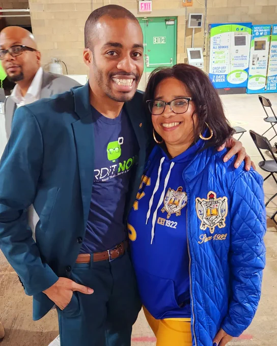 Markevis Gideon and Antionette Blake