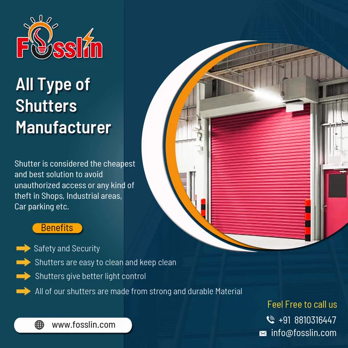 Shutter is considered the cheapest and best solution to avoid unauthorized access or any kind of theft in Shops, Industrial areas, Car parking etc. We manufacture all types of shutters and use high quality material while making the shutters. We take care of all the parameters while making the shutters.