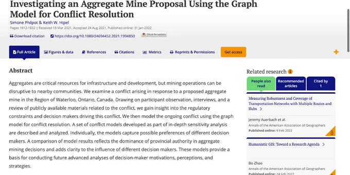 Screenshot of the abstract of the article described in the tweet. Full text available at the link of the tweet.