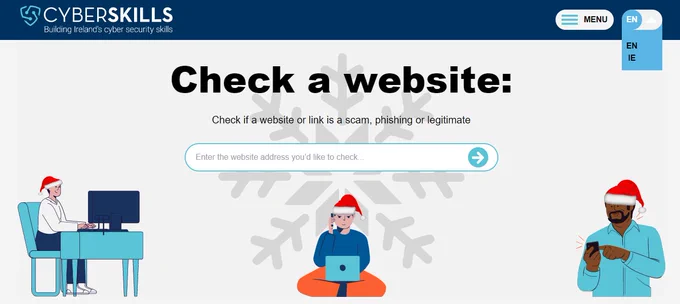 Cyber Skills Ireland launches #CheckmyLink, a new national service for consumers to support safer online shopping.