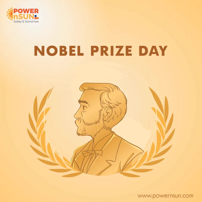 nobelprize, nobel prize day, onthisday, solarenergy, solarpanels, powernsun