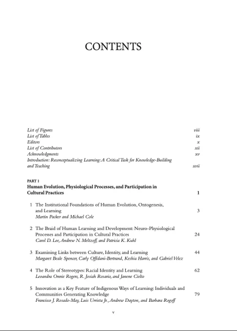 Screenshot of the first page of the table of contents for the linked book (available open access). 