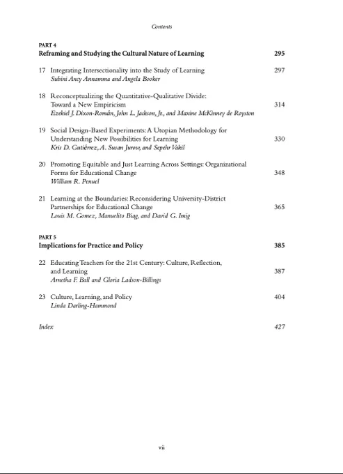 Screenshot of the third and last page of the table of contents for the linked book (available open access). 