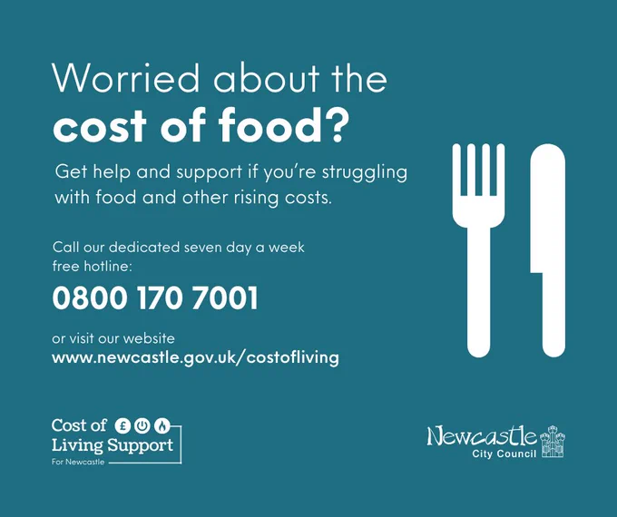 Cost of Living food support graphic