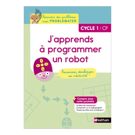 Livre de Séverine Haudebourg "J'apprends à programmer un robot".