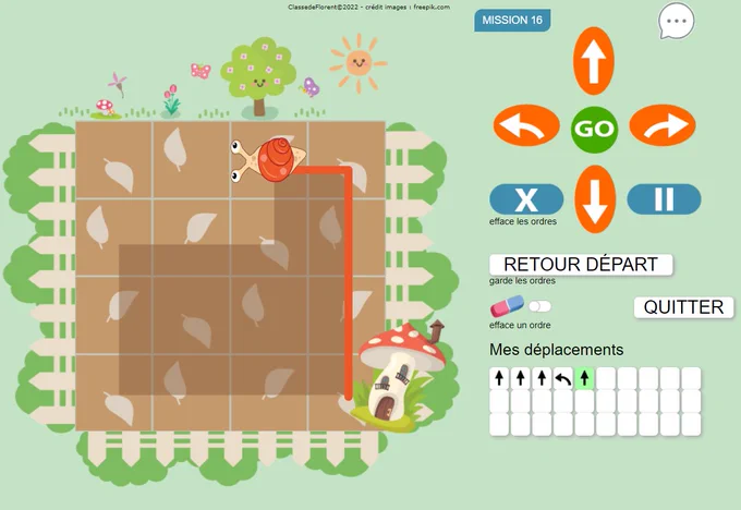 Escarbot : l'escargot rigolo qui laisse des traces de ses déplacements, pour prolonger les jeux avec Beebot ou Bluebot